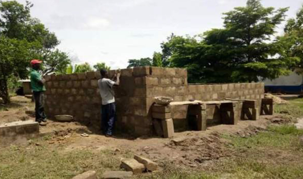 Reconstructed classroom block