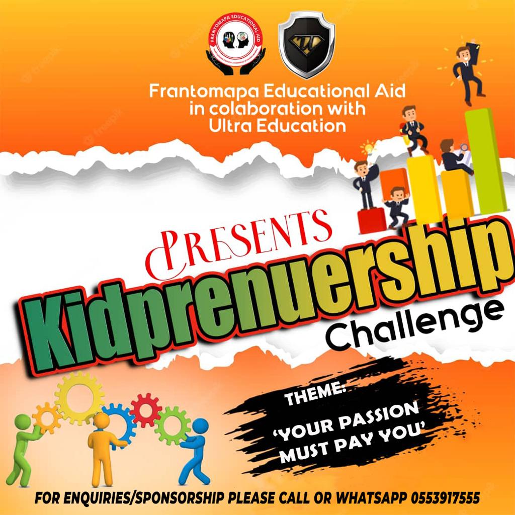Original poster for the 2023 Frantomapa Kidpreneurship Challenge